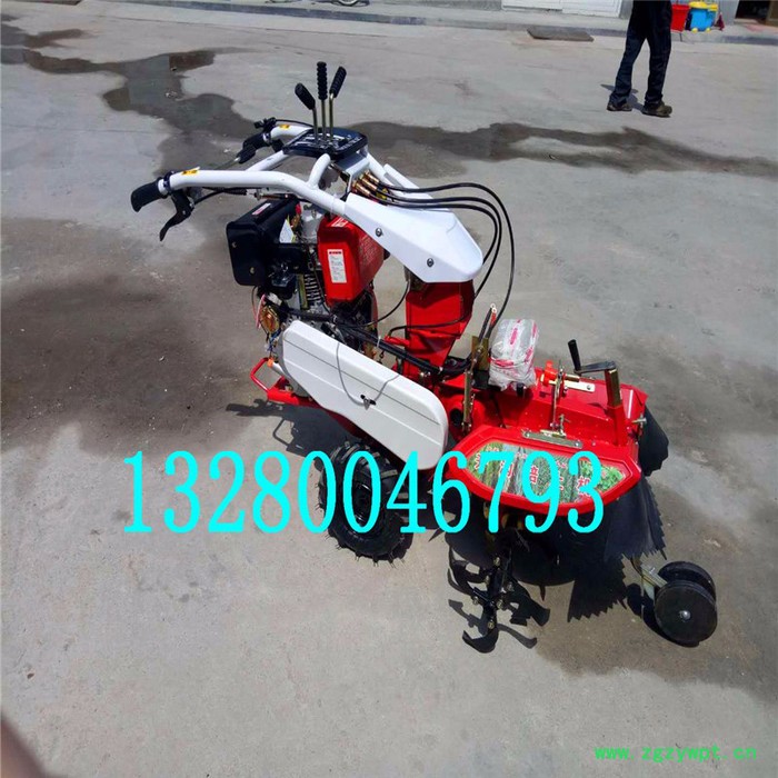 葛根种植开沟机 启航大葱生姜开沟培土机 果园大棚旋耕扶垄机价格图6