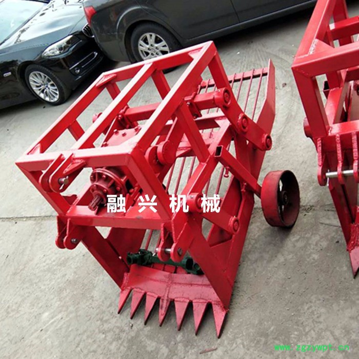 榆树加强型药材挖掘机苦参收获机苍术挖掘机震动晃筛辣根起药机图5