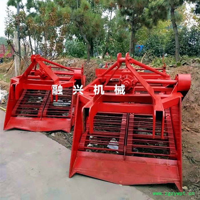 榆树加强型药材挖掘机苦参收获机苍术挖掘机震动晃筛辣根起药机图6