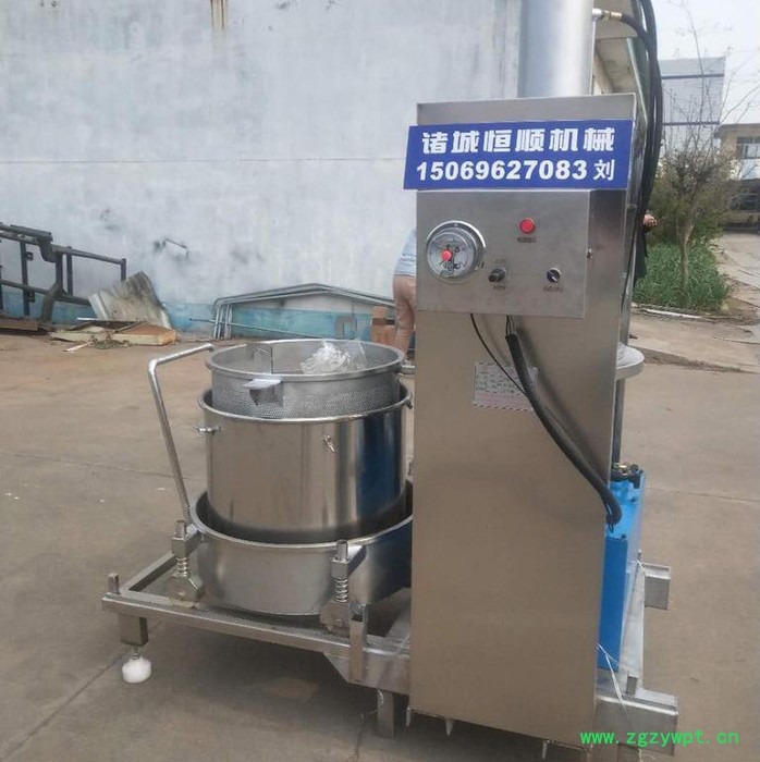 葛根 芭蕉香蕉藕新鲜块根状根茎等食物的脱水压榨机 破碎过滤压榨机 汁渣分离机图2