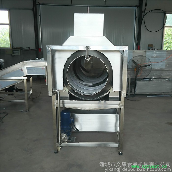 义康牌TQX-2000型红油咸菜袋清洗机 葛根滚筒清洗机 黄姜滚筒清洗机图8