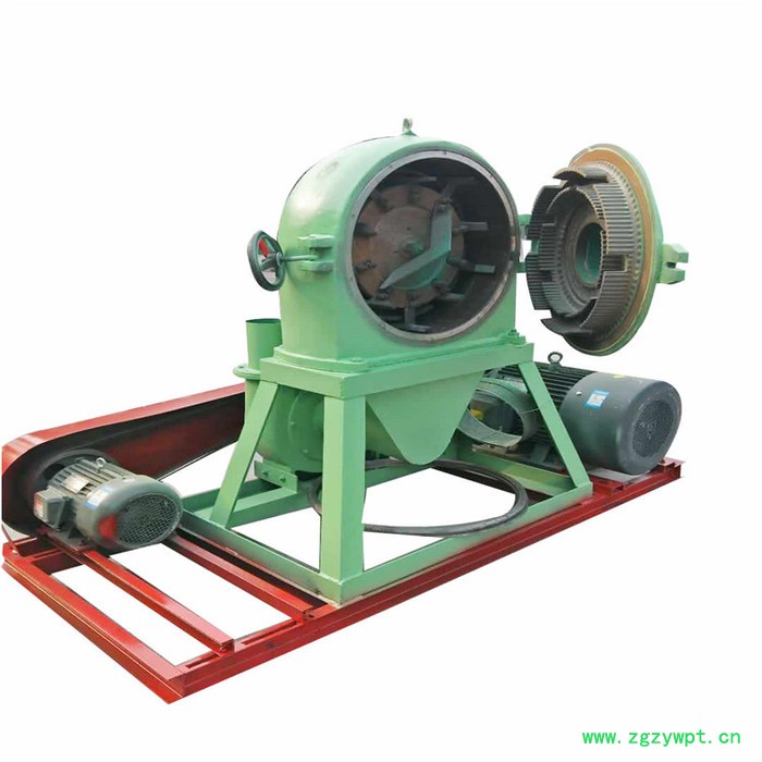 700球磨铸铁齿盘式粉碎机 桂皮葛根除尘饲料粉碎机 化工料用图4
