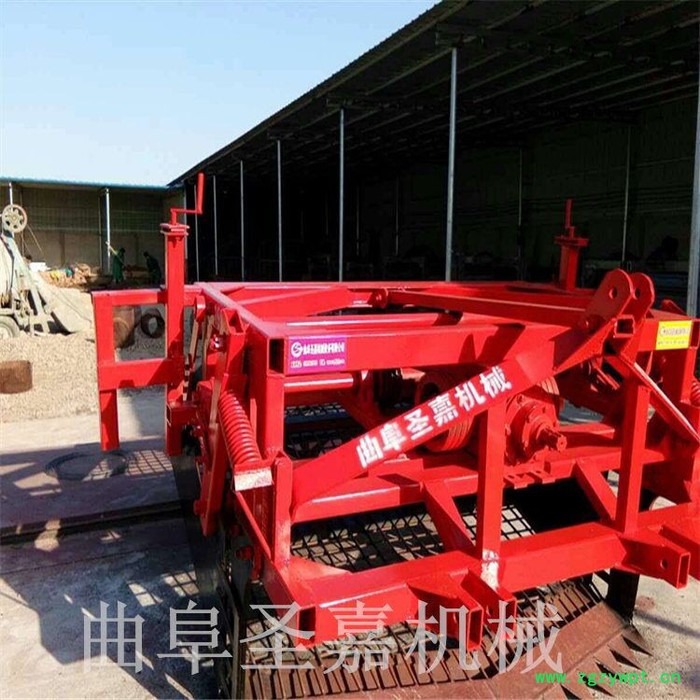 促销**苦参药材起挖机型号 圣嘉 晃筛式知母挖药机现货供应图3