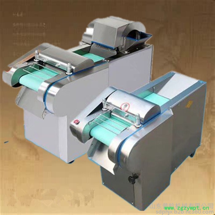 孝感萝卜切片切丝机 电动商用切辣椒机 普航野葛根切丁机械设备制造图3