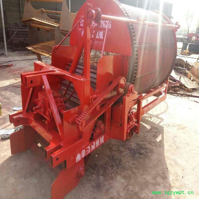 贵州药材起药机型号 知母药材挖掘机价格 滚筒式药材起药机 地黄药材收获机加工定做图6