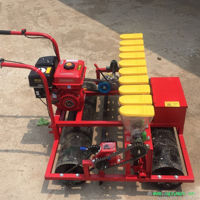 菜籽播种机价格药材草种子种植机 手推式蔬菜籽播种机 知母当归药材种植机图7