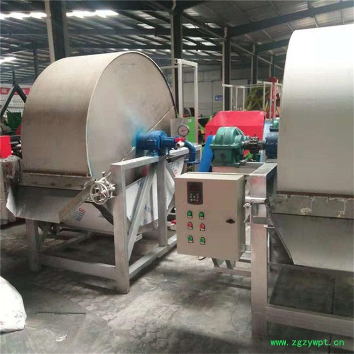 全自动红薯粉甩干设备淀粉去水机设备建达转筒式土豆淀粉去水机甘肃淀粉真空过滤机价格家用葛根淀粉脱水机图3