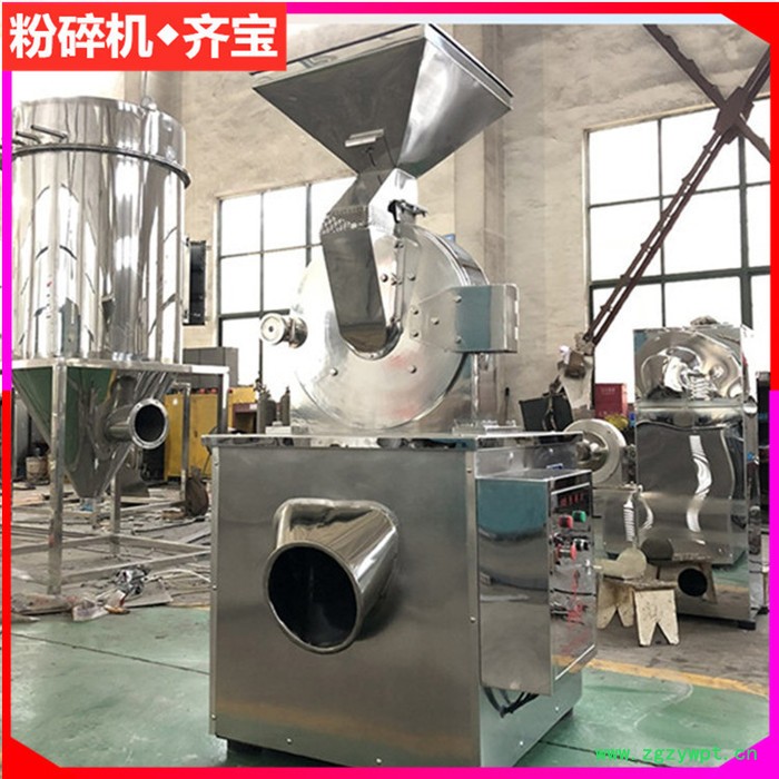不锈钢风冷式粉碎机,代餐粉磨粉设备,葛根粉碎机,干姜粉碎机图5