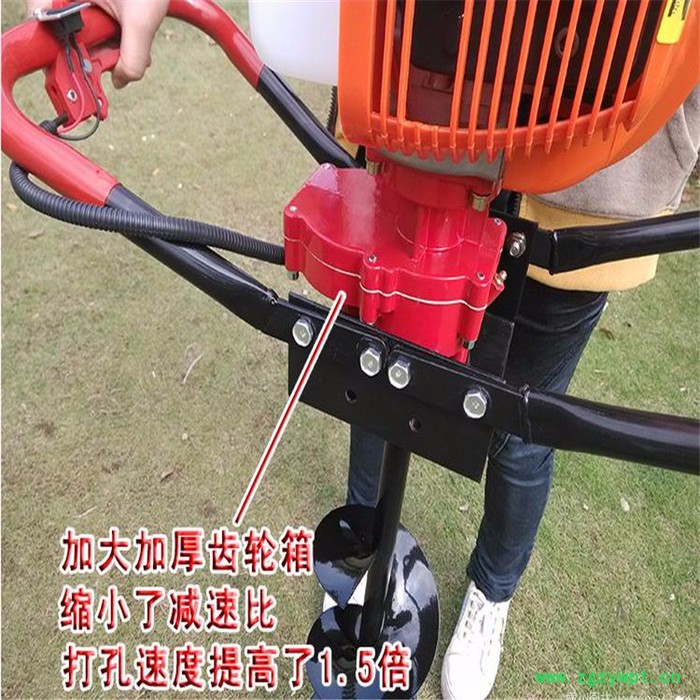 葛根种植挖坑机 汽油打坑机 手提式打坑机参数图3
