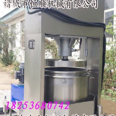 全自动下出料液压方式压榨机 葛根中药熬煮后浆渣分离设备 液压压滤机