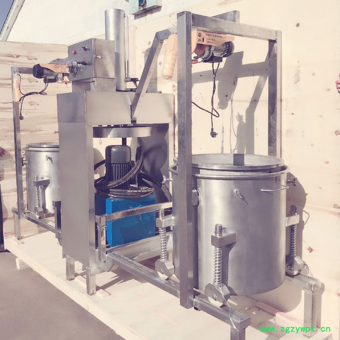 葛根黄芪中药粉末发酵液固液分离机 压榨机酒糟 蓝莓酒酒渣压榨图5