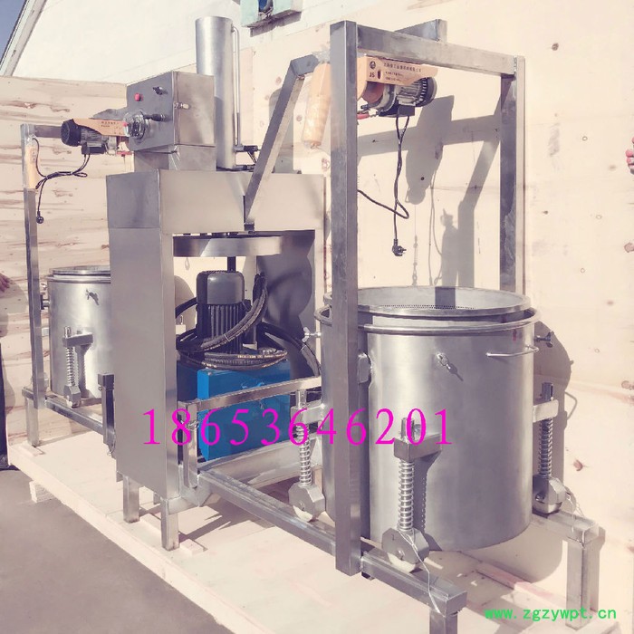 葛根黄芪中药粉末发酵液固液分离机 压榨机酒糟 蓝莓酒酒渣压榨图6