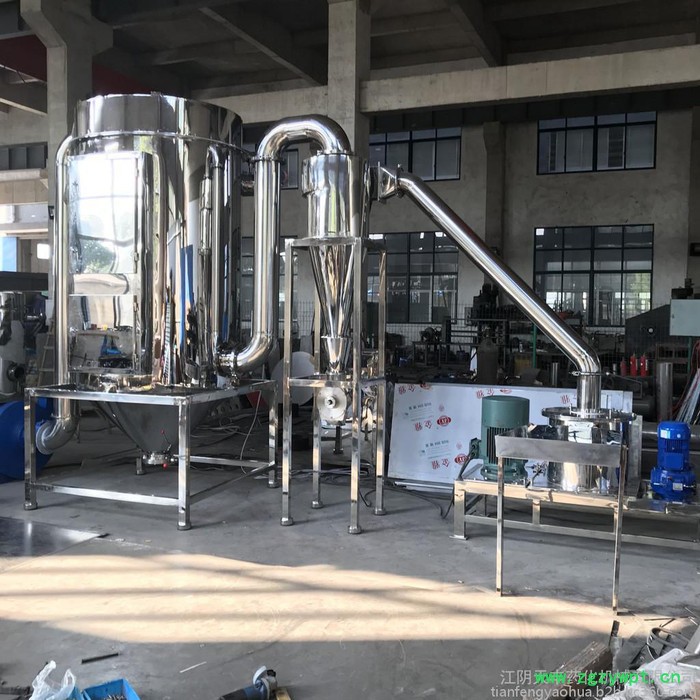 厂家供应天丰葛根粉碎机、不锈钢超微粉碎机、WFJ-30型超微粉碎机组图3