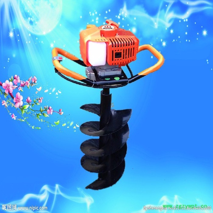 园林果树种植打孔机 启航大棚蔬菜打坑机 葛根种植钻眼机规格图2