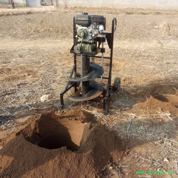 园林果树种植打孔机 启航大棚蔬菜打坑机 葛根种植钻眼机规格图6