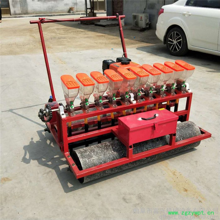 谷子高粱精播机 苦参中药材下种机 汽油手推式蔬菜播种机报价图6