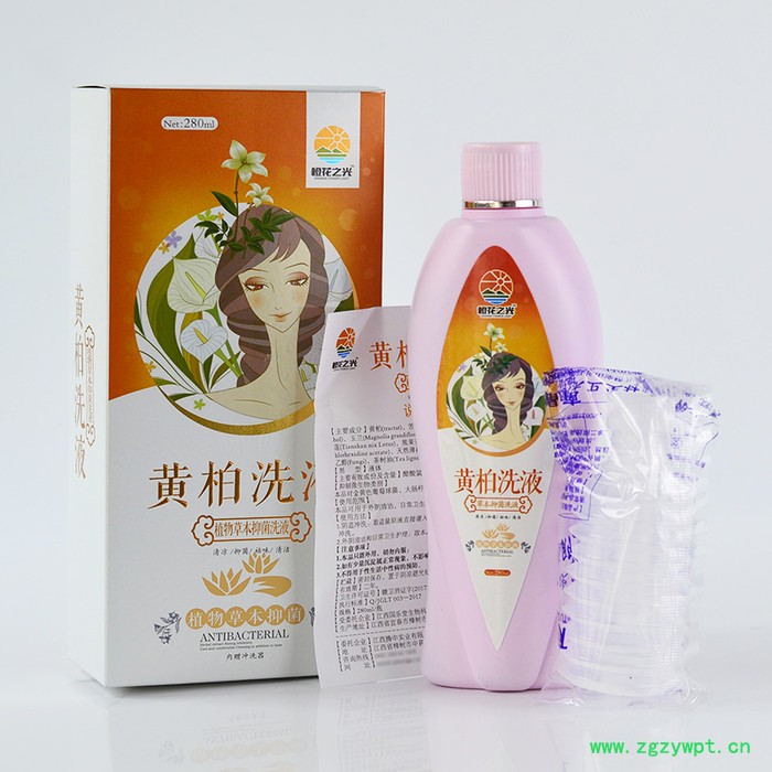 苦参黄柏洗液280ml送冲洗器女性私处护理清洁滋润抑菌去异味招商图5