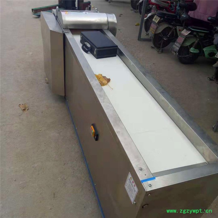 不锈钢杏鲍菇切片机  葛根切片切丁机 立式不锈钢榨菜切丝机富兴图8