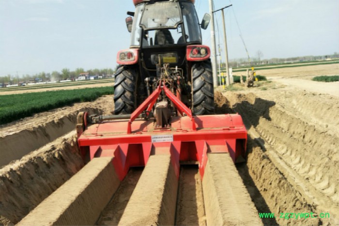 日照蓝莓起垄机  葛根筑梗机 大型起垄机厂家定制图5