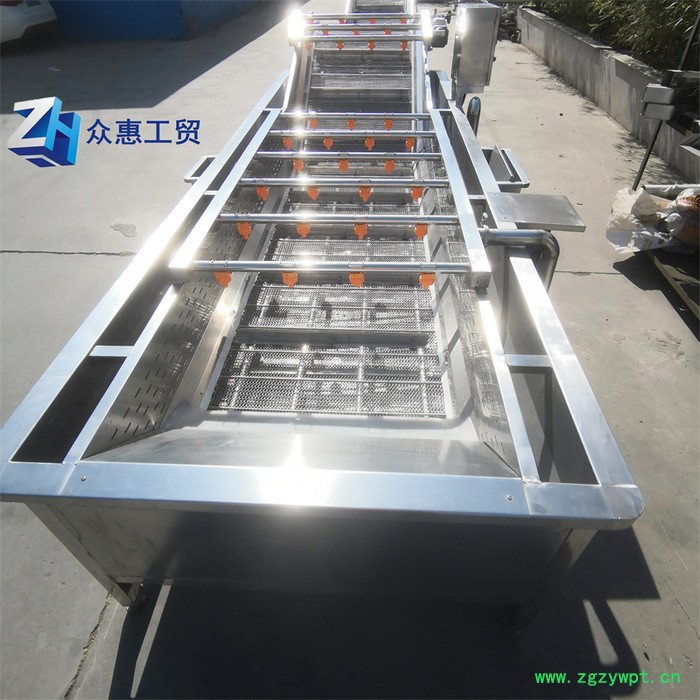 众惠80-14 黄精气泡清洗机   苦参304不锈钢清洗机  红参气泡清洗机  喷淋式清洗冲洗机图4