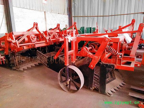 四平小根蒜收获机 芥梗收获机 桔梗药材收获机 人参收获机价格 四轮带苦参收获机 防风收获机图片图4