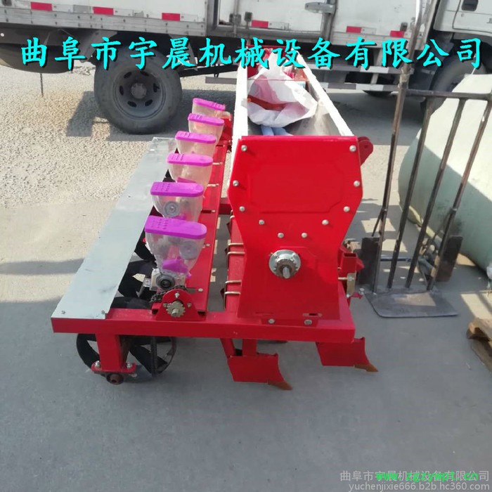 沧州高粱单双粒精播机 宇晨白芨药材播种机 板蓝根播种机厂家图2