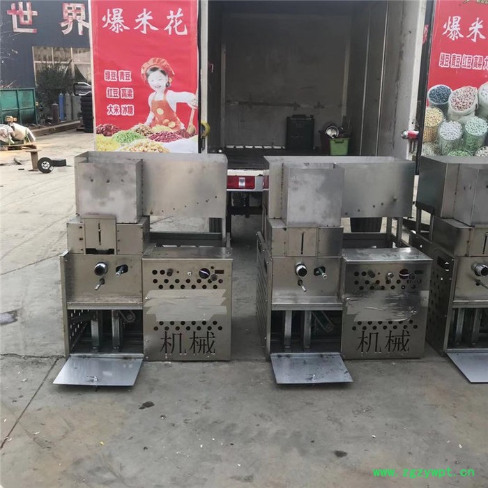 德州四缸不锈钢汽油麻花机赶会用 摩托三轮载 葛根藕粉酥机图4