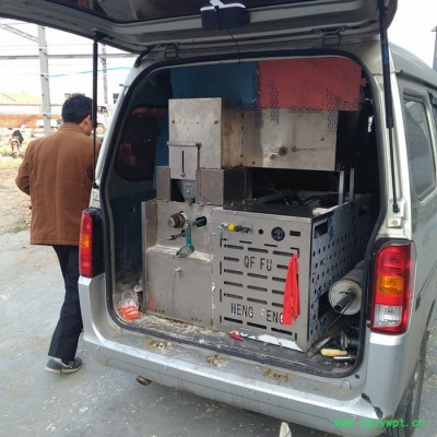 德州四缸不锈钢汽油麻花机赶会用 摩托三轮载 葛根藕粉酥机