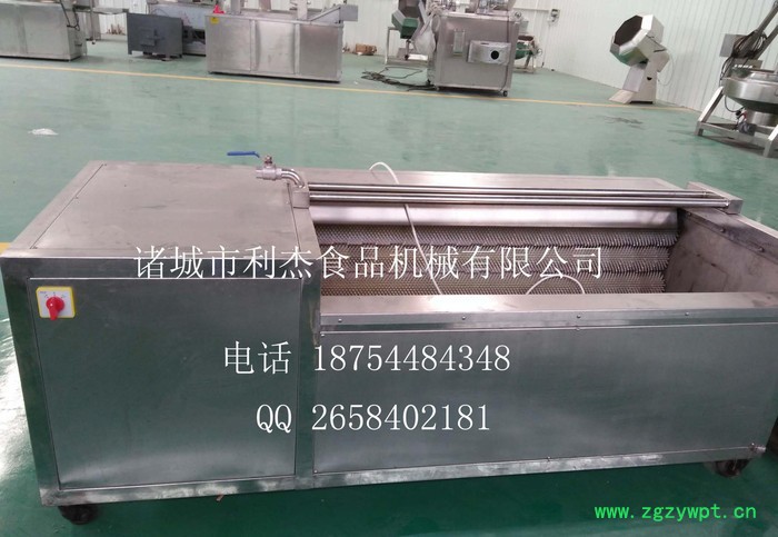 山东不锈钢毛刷清洗机 土豆清洗机 胡萝卜清洗机 葛根清洗去皮图3