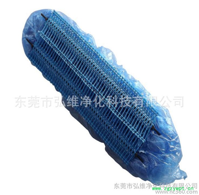 连续式鞋套 后拉式鞋套机专用鞋套 一次性塑料鞋套 蜈蚣型鞋套 无尘鞋套图4