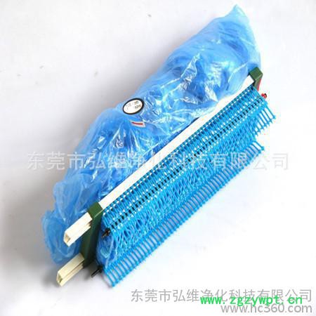 连续式鞋套 后拉式鞋套机专用鞋套 一次性塑料鞋套 蜈蚣型鞋套 无尘鞋套图5