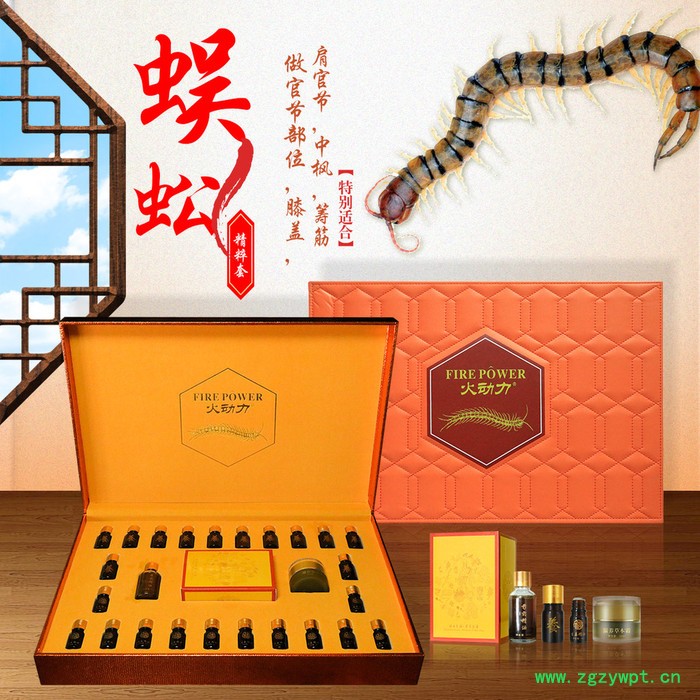 火动力美容院养生身体套盒五毒套-蜈蚣精粹套盒oem工厂贴牌图4