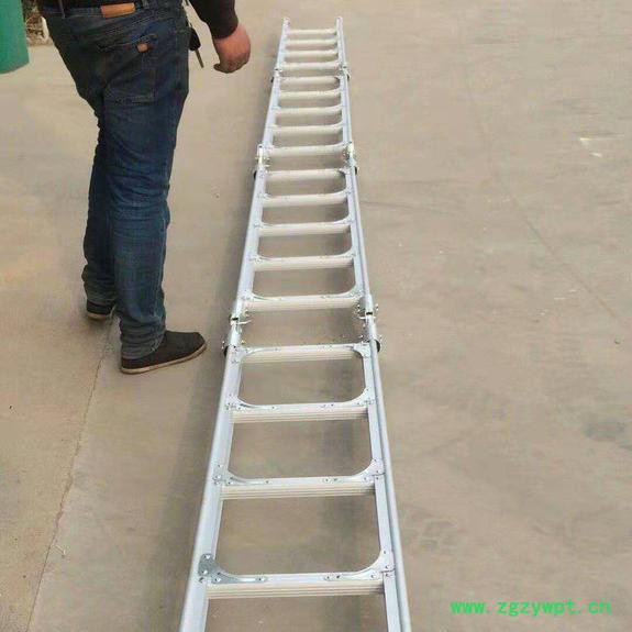 恒龙  铝合金梯    接触网检修梯   可折叠梯 便携式铝合金折叠梯  铝合金蜈蚣梯图5