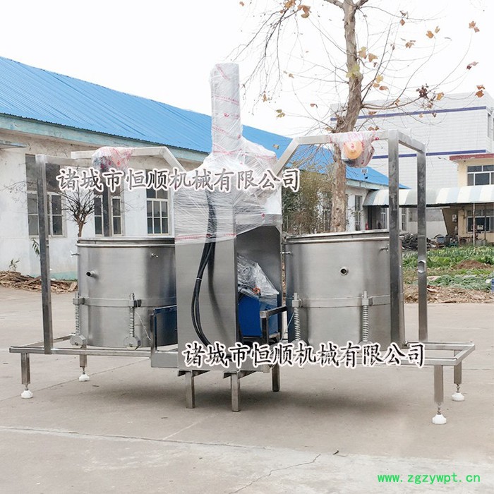 中药药酒 、山参酒、鹿茸灵芝酒中药渣压榨机 诺丽果酵素酒液压榨机图4