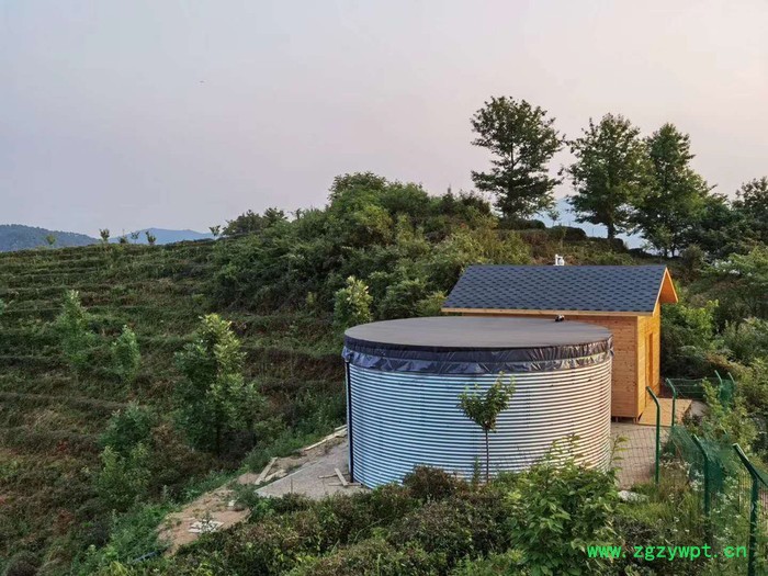 **大型帆布养殖鱼池水蛭锦鲤水产蓄水池可定制