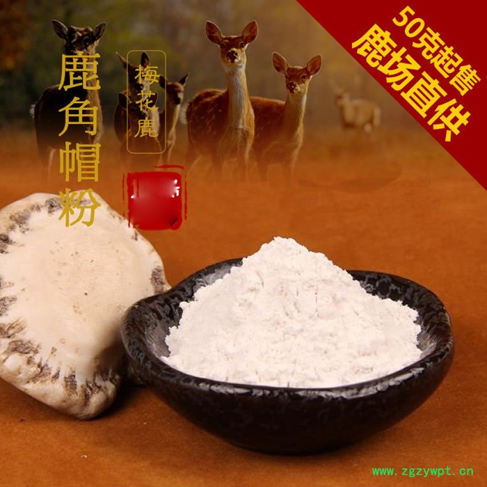 花鹿茸鹿角帽粉,东北特产鹿托盘鹿角盘,鹿角帽粉免费磨粉,图3