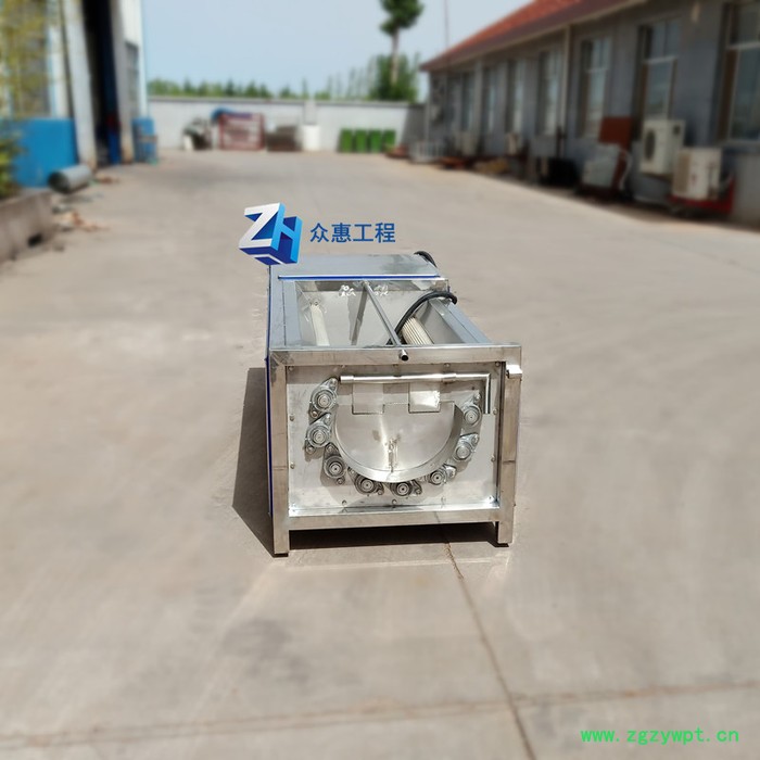 众惠800  人参鹿茸黄精多功能毛刷清洗机304不锈钢   大型图6