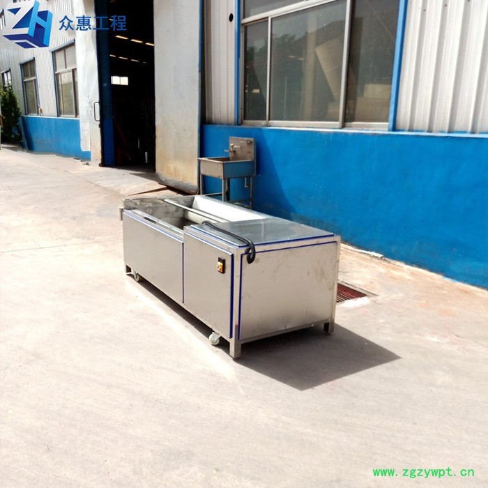 众惠800  人参鹿茸黄精多功能毛刷清洗机304不锈钢   大型图7