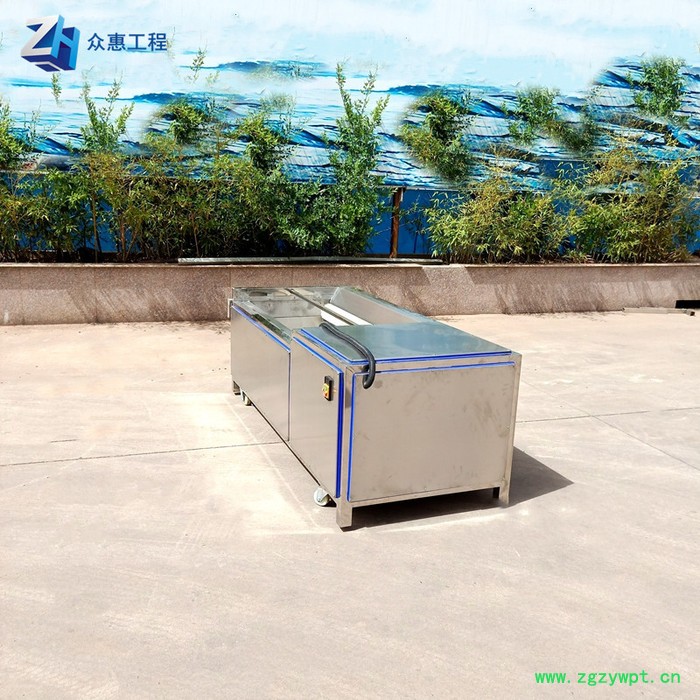 众惠800  人参鹿茸黄精多功能毛刷清洗机304不锈钢   大型图5