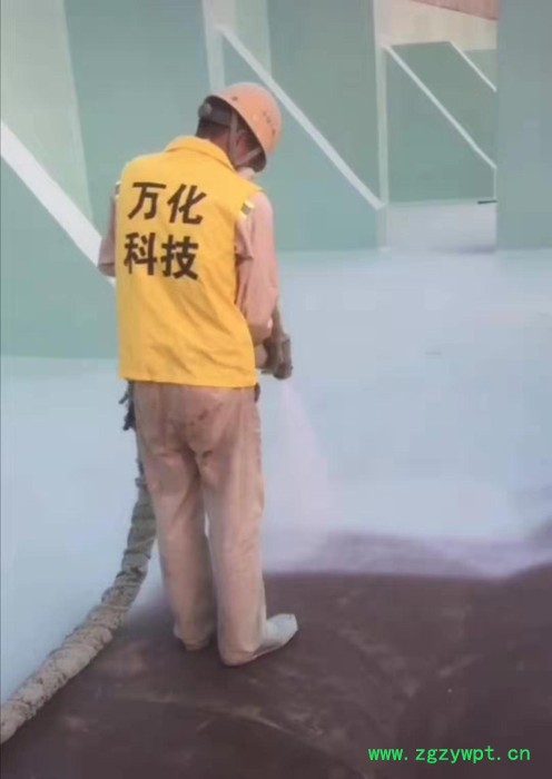 喷涂聚脲防腐涂料 天冬聚脲涂料 聚脲防滑地坪漆  万化科技图7