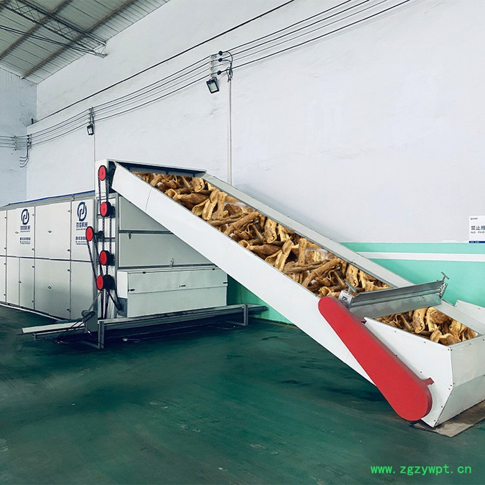 百信刺五加皮烘干机   刺五加脱水设备  多层带连续式干燥机图2