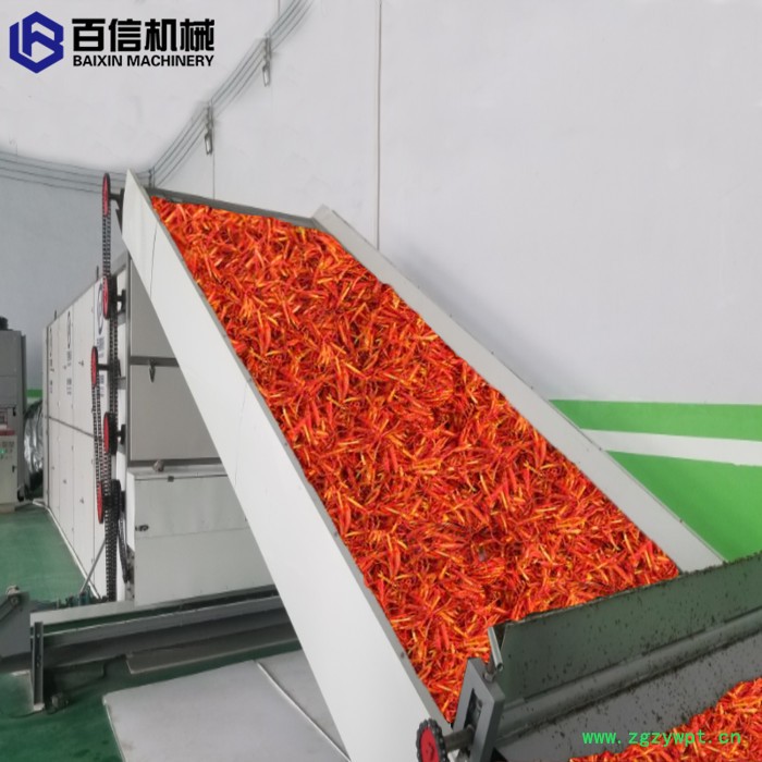 百信威灵仙烘干机   威灵仙脱水设备  多层带连续式干燥机图5