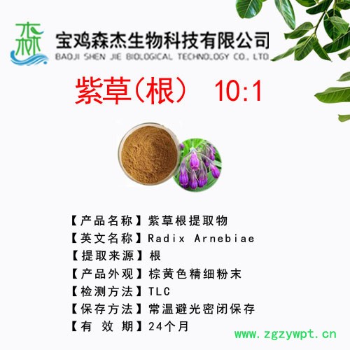 森杰生物 厂家现货供应 紫草(根)提取物 10:1 植物提取物图2