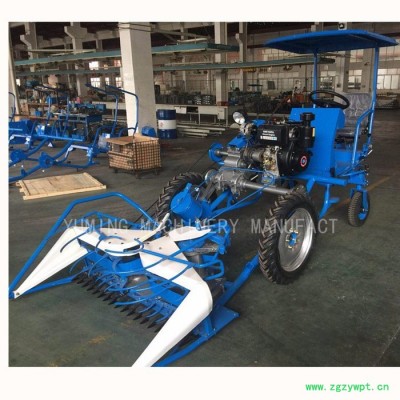 0 芦苇割捆机 四轮自走式苜蓿紫草艾蒿收割打捆一体机 禹鸣机械