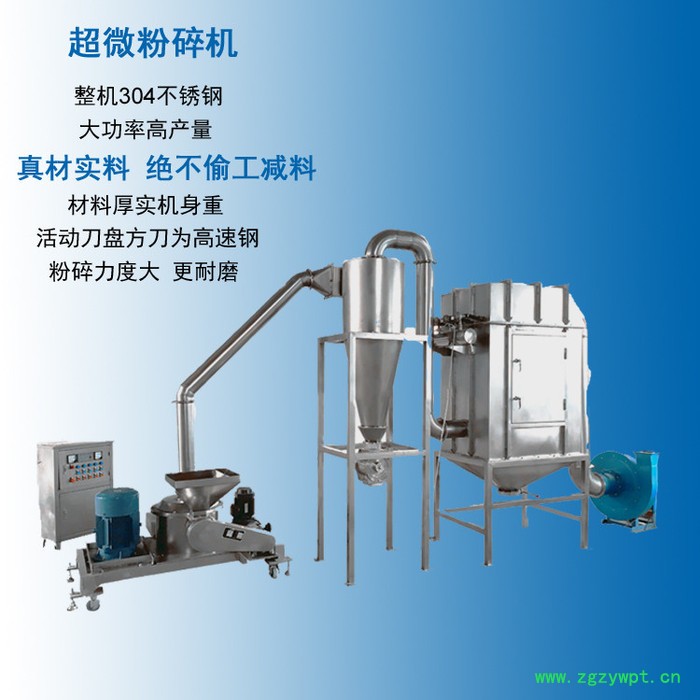 盛田机械15型 中药材粉碎机 芦根超细磨粉机 超微粉碎机厂家图8