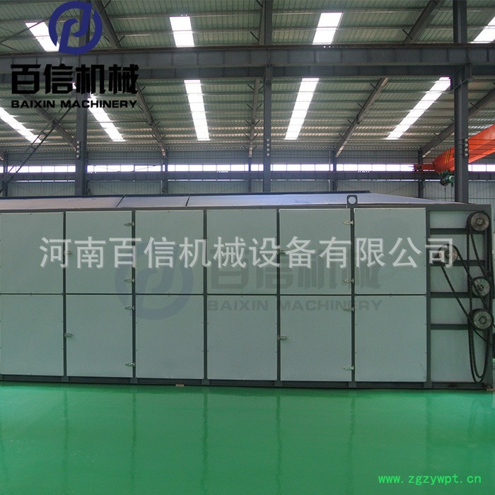沙姜姜片大型烘干机 鲜姜烘干烤箱 带式穿流干燥机图2