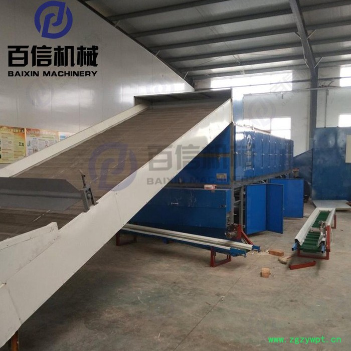 沙姜姜片大型烘干机 鲜姜烘干烤箱 带式穿流干燥机图4