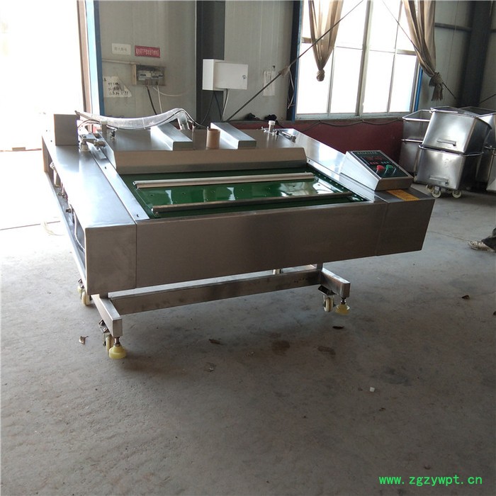 义康牌GDS-1000型连续式真空包装机  羊蹄真空包装机  羊杂滚动式包装机图6