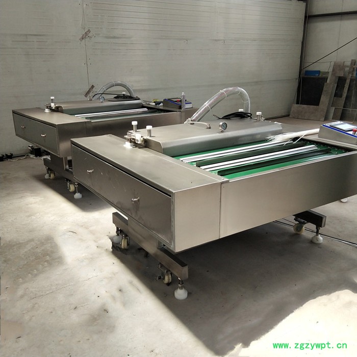 义康牌GDS-1000型连续式真空包装机  羊蹄真空包装机  羊杂滚动式包装机图4