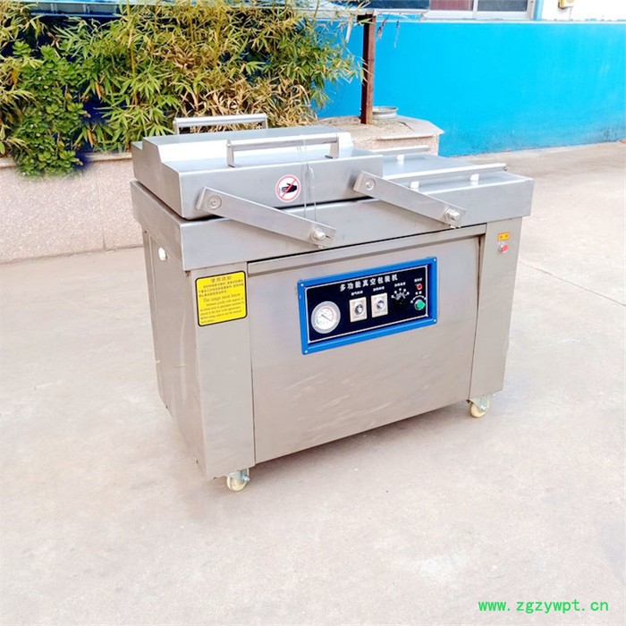 众惠400单室 干湿两用羊肉切片包装机  牛肉切块封口机  卤羊蹄贴体包装机   抽空式包装机图3